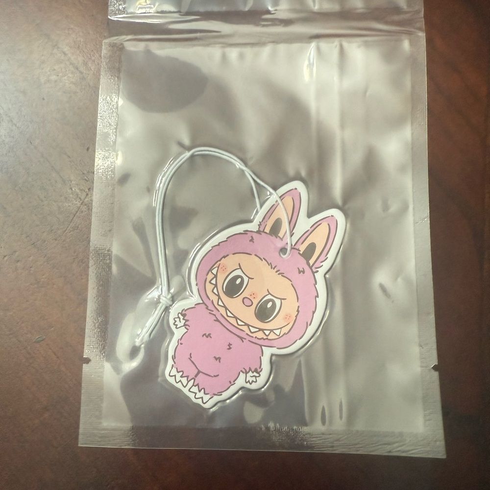 Brand new Cute labubu car air freshener